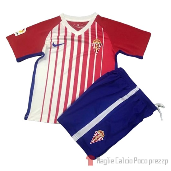 Maglia Sporting de Gijon Home Bambino 2019/2020 - Clicca l'immagine per chiudere